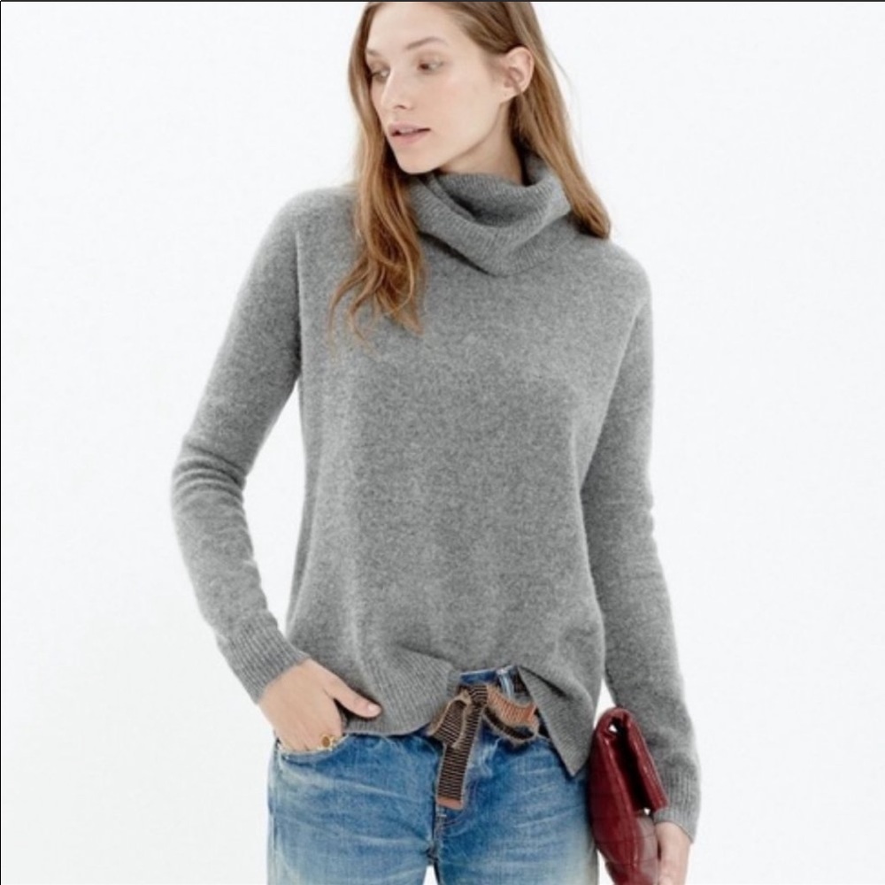 Madewell Always Turtleneck Grey